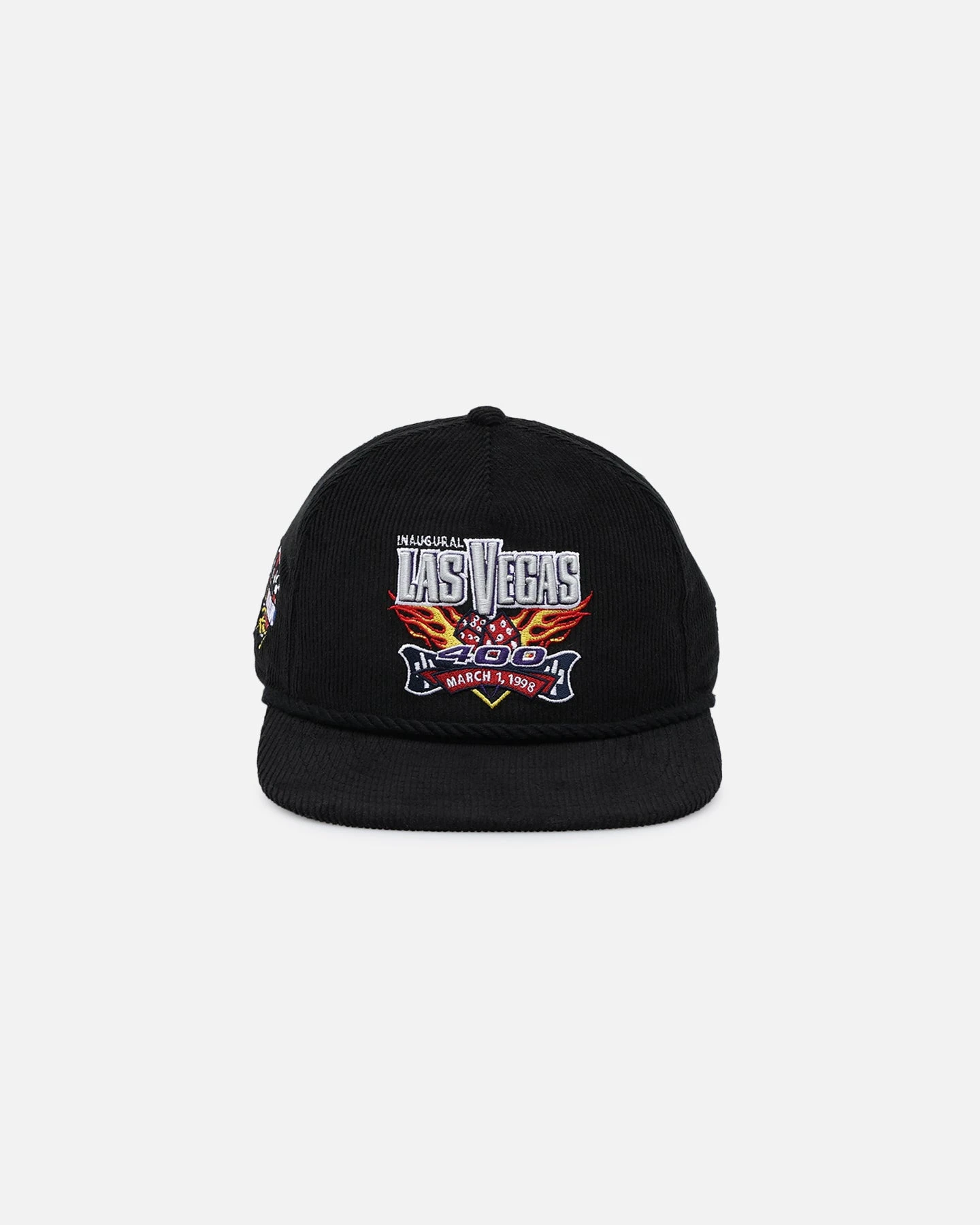 New Era Nascar Las Vegas 'Nascar Sponsor Golfer Collection' Corduroy Golfer Snapback Black New Era Nascar Las Vegas 'Nascar Sponsor Golfer Collection' Corduroy Golfer Snapback Black -Mitchell & Ness Shop 01031371 YB001 default 0010