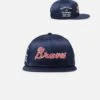 New Era Atlanta Braves 'Satin Script' 9FIFTY Snapback OTC -Mitchell & Ness Shop 01031948 YO060 default 0005