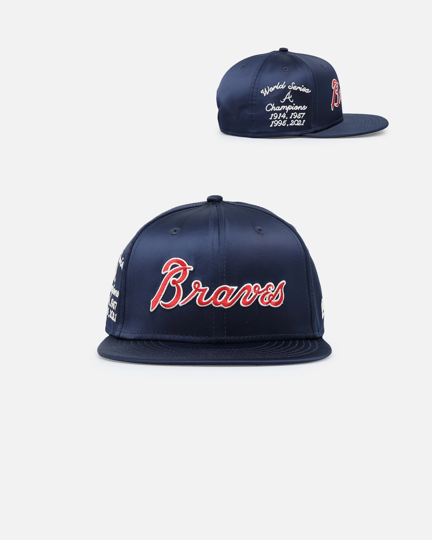 New Era Atlanta Braves 'Satin Script' 9FIFTY Snapback OTC New Era Atlanta Braves 'Satin Script' 9FIFTY Snapback OTC -Mitchell & Ness Shop 01031948 YO060 default 0005