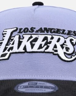 New Era Los Angeles Lakers 9FORTY A-Frame Snapback Lavender/Black -Mitchell & Ness Shop 01031986 YL295 default 0060