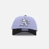 New Era Oakland Athletics 9FORTY A-Frame Snapback Lavender/Black 1 New Era Oakland Athletics 9FORTY A-Frame Snapback Lavender/Black -Mitchell & Ness Shop 01031989 YL295 default 0010