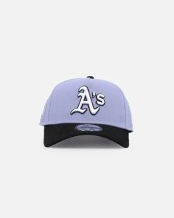 New Era Oakland Athletics 9FORTY A-Frame Snapback Lavender/Black