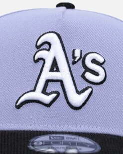 New Era Oakland Athletics 9FORTY A-Frame Snapback Lavender/Black -Mitchell & Ness Shop 01031989 YL295 default 0060