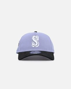 New Era Seattle Mariners 9FORTY A-Frame Snapback Lavender/Black