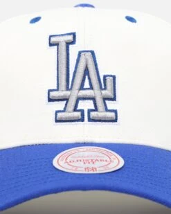 Mitchell & Ness Los Angeles Dodgers Go Team Go Snapback White Cream/Blue -Mitchell & Ness Shop 01032434 YX670 default 0050
