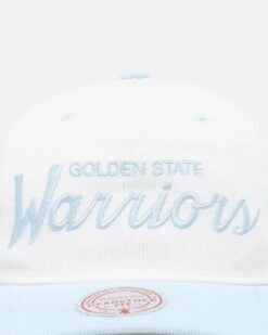Mitchell & Ness Golden State Warriors 'Pastel Corduroy' Deadstock Snapback White Cream/Blue -Mitchell & Ness Shop 01032447 YX670 default 0050