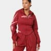 Reebok Women's Cardi B X Reebok Corset Hoodie Triathlon Red 2 Reebok Women's Cardi B X Reebok Corset Hoodie Triathlon Red -Mitchell & Ness Shop 02029037 YR001 womens 0010