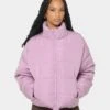 EN ES Women's Shake Up Puffa Jacket Lilac -Mitchell & Ness Shop 02029066 YL300 womens 0010