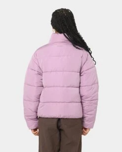 EN ES Women's Shake Up Puffa Jacket Lilac 5 EN ES Women's Shake Up Puffa Jacket Lilac -Mitchell & Ness Shop 02029066 YL300 womens 0040