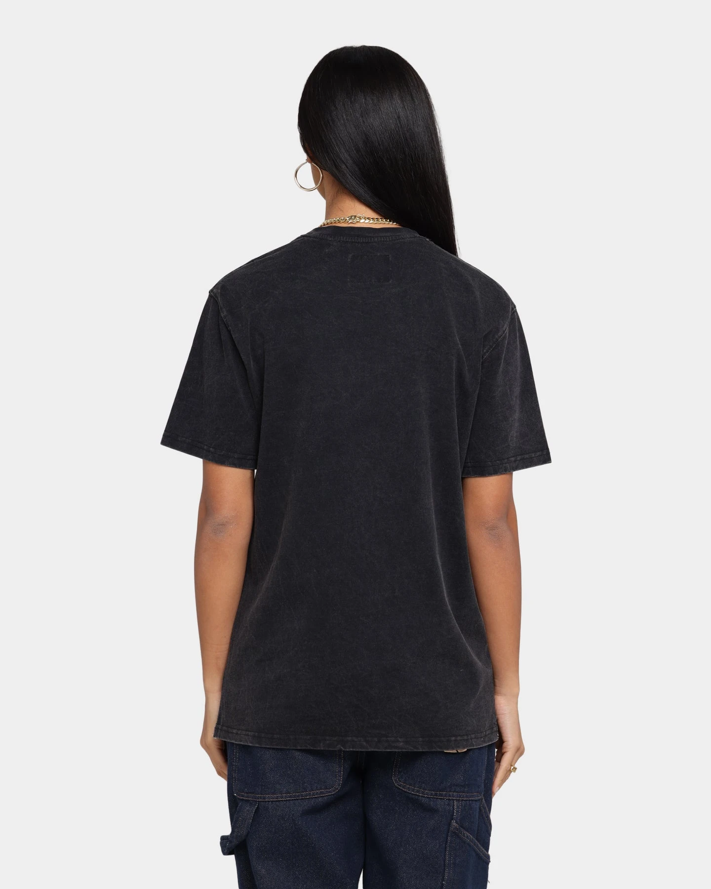 Carré Men's Groove Vintage T-Shirt Black Wash Carré Men's Groove Vintage T-Shirt Black Wash -Mitchell & Ness Shop 02029554 YB295 womens 00100