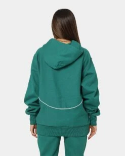 Carre Ange Hoodie Deep Teal -Mitchell & Ness Shop 02029777 YD527 womens 0040
