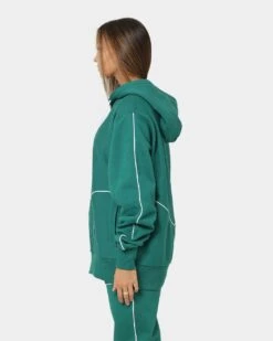 Carre Ange Hoodie Deep Teal -Mitchell & Ness Shop 02029777 YD527 womens 0060