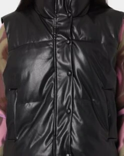 XXIII Women's Amy Puffer Vest Black 4 XXIII Women's Amy Puffer Vest Black -Mitchell & Ness Shop 02032157 YB001 womens 0030