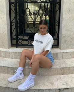 Rats Get Fat Butterfly Effect Vintage T-Shirt Off White -Mitchell & Ness Shop 02033014 YO007 womens 0011 379e0de5 7126 493a 927a 674c94f8f11b