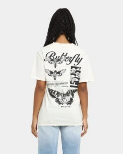 Rats Get Fat Butterfly Effect Vintage T-Shirt Off White -Mitchell & Ness Shop 02033014 YO007 womens 0040 8f0dc14c c2d8 41cb a9fa ee86c271d7c7