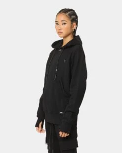The Anti Order Anti Essential Hoodie Black -Mitchell & Ness Shop 02033980 YB001 womens 0060