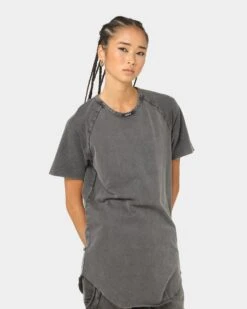 The Anti Order Anti Essential Regulation T-Shirt Vintage Grey -Mitchell & Ness Shop 02033981 YG910 womens 0050