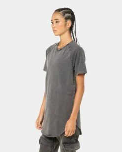 The Anti Order Anti Essential Regulation T-Shirt Vintage Grey -Mitchell & Ness Shop 02033981 YG910 womens 0060