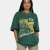 Mitchell & Ness Green Bay Packers Vintage Superbowl T-Shirt Vintage Green -Mitchell & Ness Shop 02034588 YG909 womens 0020