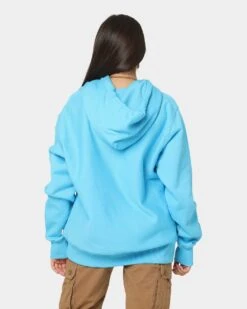 Carre Forme CLS Hoodie Baby Blue 5 Carre Forme CLS Hoodie Baby Blue -Mitchell & Ness Shop 02036021 YB393 womens 0040