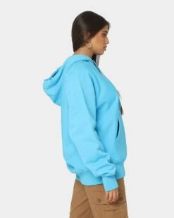 Carre Forme CLS Hoodie Baby Blue 6 Carre Forme CLS Hoodie Baby Blue -Mitchell & Ness Shop 02036021 YB393 womens 0050