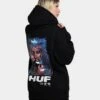 HUF X Marvel Weapon X Hoodie Black 2 HUF X Marvel Weapon X Hoodie Black -Mitchell & Ness Shop 02036197 YB001 womens 010