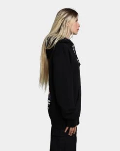 HUF X Marvel Weapon X Hoodie Black -Mitchell & Ness Shop 02036197 YB001 womens 050