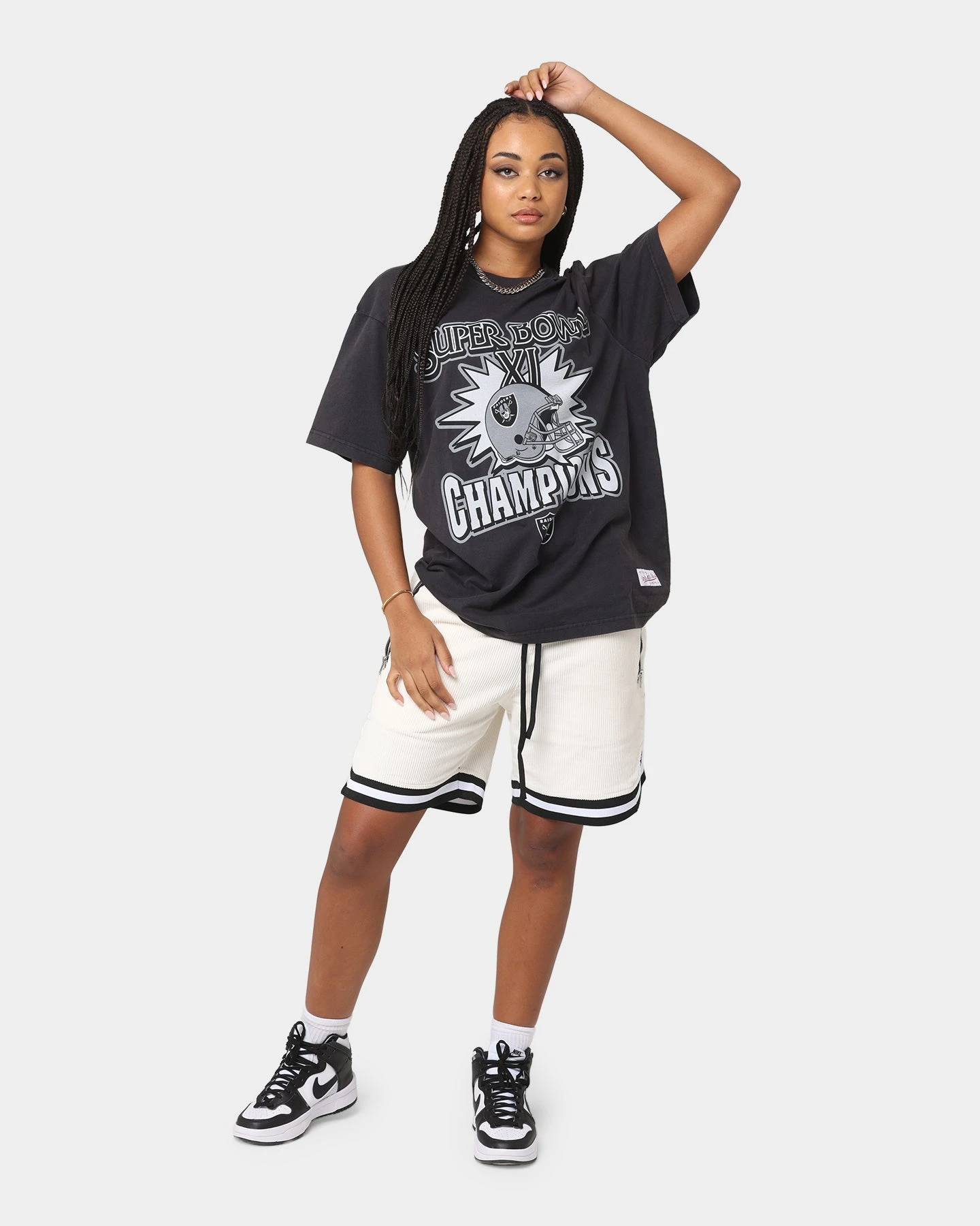 Mitchell & Ness Las Vegas Raiders Vintage Superbowl T-Shirt Vintage Black Mitchell & Ness Las Vegas Raiders Vintage Superbowl T-Shirt Vintage Black -Mitchell & Ness Shop 02036493 YV009 womens 0020