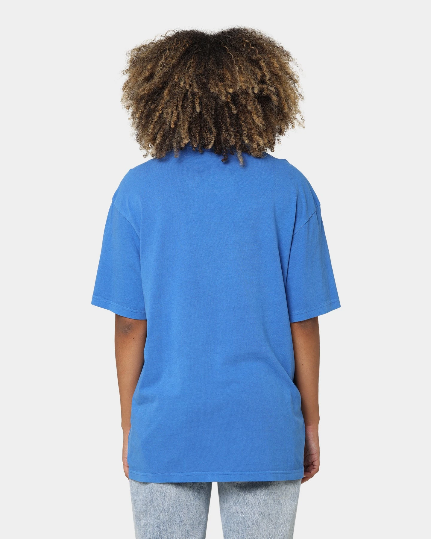 Mitchell & Ness New York Knicks Hoops Vintage T-Shirt Faded Blue Mitchell & Ness New York Knicks Hoops Vintage T-Shirt Faded Blue -Mitchell & Ness Shop 02036535 YF436 womens 0040