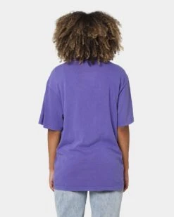 Mitchell & Ness Phoenix Suns Hoop Vintage T-Shirt Faded Purple -Mitchell & Ness Shop 02036538 YF432 womens 0040