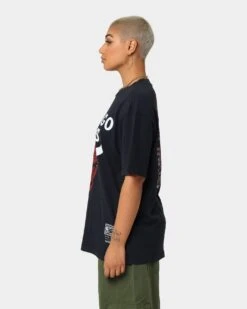 Mitchell & Ness Chicago Bulls Finals Vintage T-Shirt Faded Black -Mitchell & Ness Shop 02036562 YB554 womens 0060