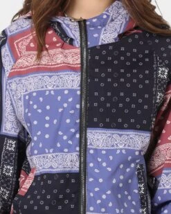 XXIII Women's Enna Bandana Puffer Jacket Multi-coloured 4 XXIII Women's Enna Bandana Puffer Jacket Multi-coloured -Mitchell & Ness Shop 02036688 YM041 womens 0030