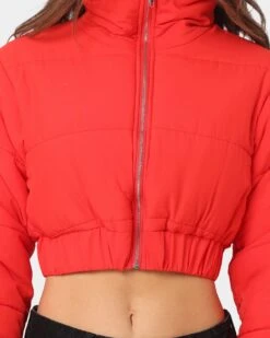 XXIII Women's Chelle Puffer Jacket Red 4 XXIII Women's Chelle Puffer Jacket Red -Mitchell & Ness Shop 02036728 YR001 womens 0030