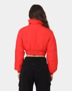 XXIII Women's Chelle Puffer Jacket Red 5 XXIII Women's Chelle Puffer Jacket Red -Mitchell & Ness Shop 02036728 YR001 womens 0040