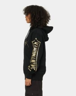 Saint Morta Venom Hoodie Black/Gold -Mitchell & Ness Shop 02036910 YB003 womens 0060