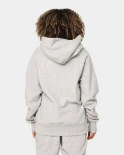 Carré CP Impression Classic Hoodie Grey Marle -Mitchell & Ness Shop 02037263 YQ163 womens 0040