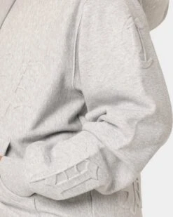 Carré CP Impression Classic Hoodie Grey Marle -Mitchell & Ness Shop 02037263 YQ163 womens 0080