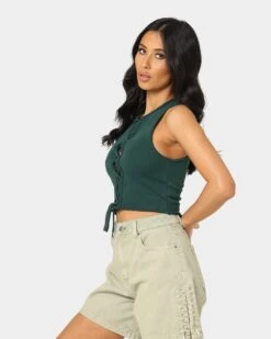 EN ES Women's Reny Lace Up Crop Top Deep Teal 7 EN ES Women's Reny Lace Up Crop Top Deep Teal -Mitchell & Ness Shop 02037464 YD527 womens 0060 0f6687b4 2b01 477f b5ff a2abe2742a94