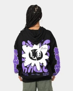 Loiter Fleur Hoodie Black 6 Loiter Fleur Hoodie Black -Mitchell & Ness Shop 02037553 YB001 womens 0050