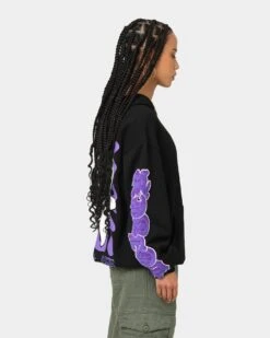 Loiter Fleur Hoodie Black 7 Loiter Fleur Hoodie Black -Mitchell & Ness Shop 02037553 YB001 womens 0060