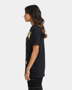 Death Row Records The Chair T-Shirt Black/Gold 7 Death Row Records The Chair T-Shirt Black/Gold -Mitchell & Ness Shop 02037705 YB003 womens 0060