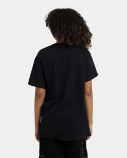 Death Row Records The Chair T-Shirt Black/White -Mitchell & Ness Shop 02037705 YB012 womens 0040