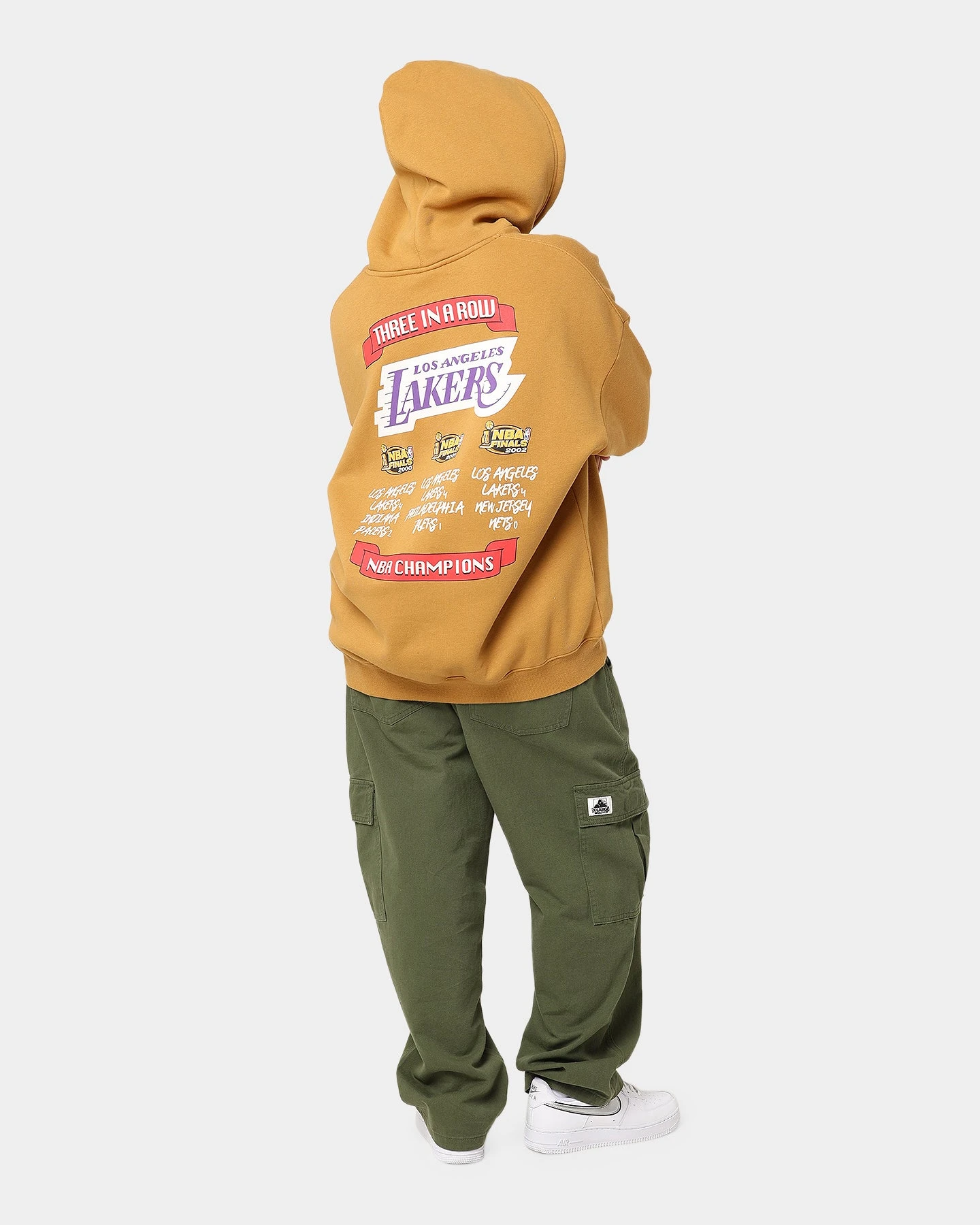 Mitchell & Ness Los Angeles Lakers 3-Peat Hoodie Bone Brown Mitchell & Ness Los Angeles Lakers 3-Peat Hoodie Bone Brown -Mitchell & Ness Shop 02038016 YB1007 womens 0020