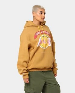 Mitchell & Ness Los Angeles Lakers 3-Peat Hoodie Bone Brown 6 Mitchell & Ness Los Angeles Lakers 3-Peat Hoodie Bone Brown -Mitchell & Ness Shop 02038016 YB1007 womens 0050