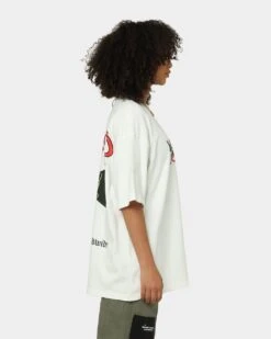 Loiter Eternal Vintage T-Shirt Off White -Mitchell & Ness Shop 02038129 YO007 womens 0060