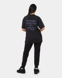 Dead Studios Flower Wave Vintage T-Shirt Vintage Black/Multi-Coloured -Mitchell & Ness Shop 02038555 YV091 womens 080