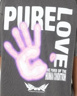 Loiter Human Condition Vintage T-Shirt Charcoal 5 Loiter Human Condition Vintage T-Shirt Charcoal -Mitchell & Ness Shop 02038628 YC300 womens 0040