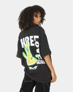 Loiter Human Condition Vintage T-Shirt Vintage Black -Mitchell & Ness Shop 02038628 YV009 womens 0070