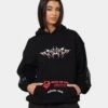 Loiter Infinite Void Hoodie Black -Mitchell & Ness Shop 02038807 YB001 womens 0010