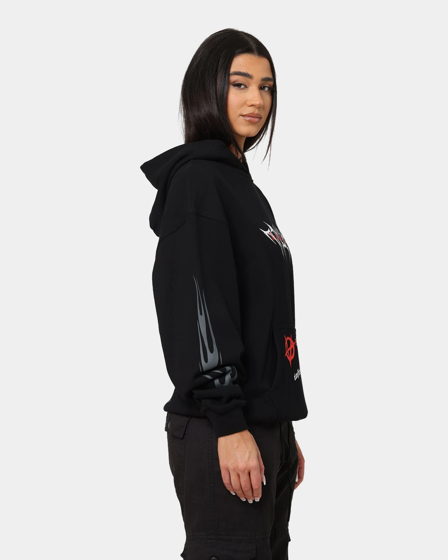 Loiter Infinite Void Hoodie Black Loiter Infinite Void Hoodie Black -Mitchell & Ness Shop 02038807 YB001 womens 0060